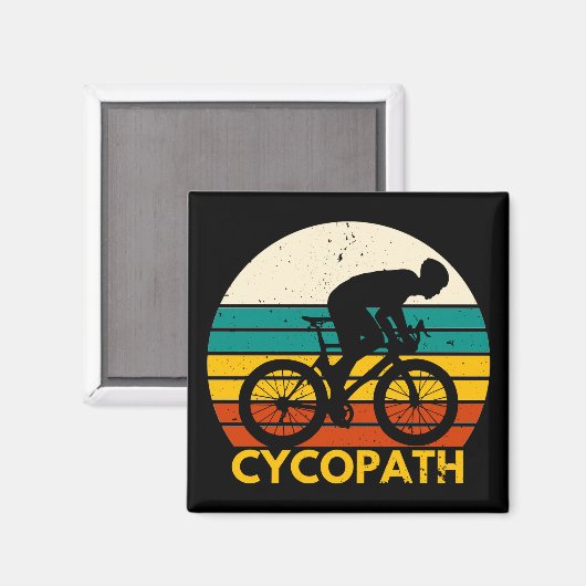 Cycopath/Cycling/fiets Magneet (Voorkant / Achterkant)