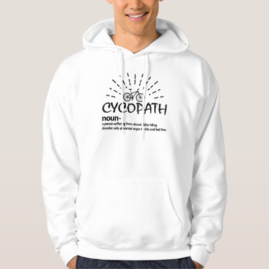 Cycopath Cyclist Hoodie (Voorkant)