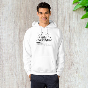 Cycopath Definitie Grappige Wielrenner Fietser Hoodie