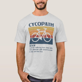 Cycopath Definition Retro  Cycling T-shirt