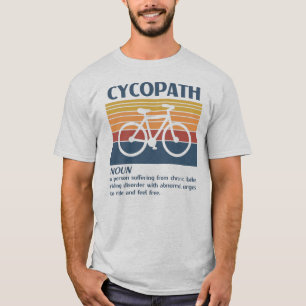 Cycopath Definition Retro  Cycling T-shirt