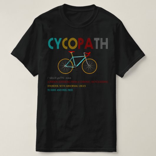 Cycopath Definition T-shirt (Design voorkant)