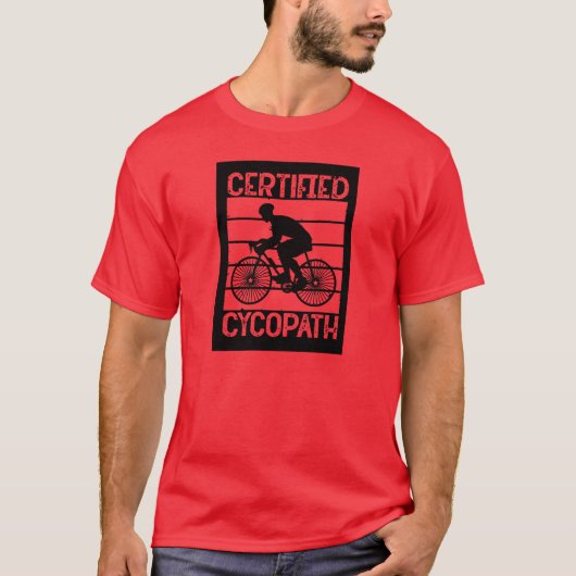 Cycopath for Cyclists T-shirt (Voorkant)