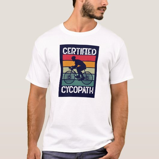 Cycopath for Cyclists T-shirt (Voorkant)