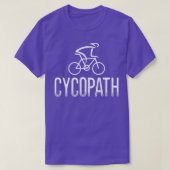 Cycopath Funny Bicycle Style T-shirt (Design voorkant)