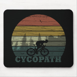 Cycopath Funny Biking gezegde Muismat