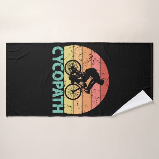 Cycopath Funny Cycling Badhanddoek (Badhanddoek)