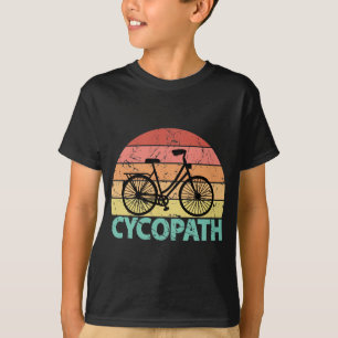 Cycopath Funny Cycling Bicycle T-shirt