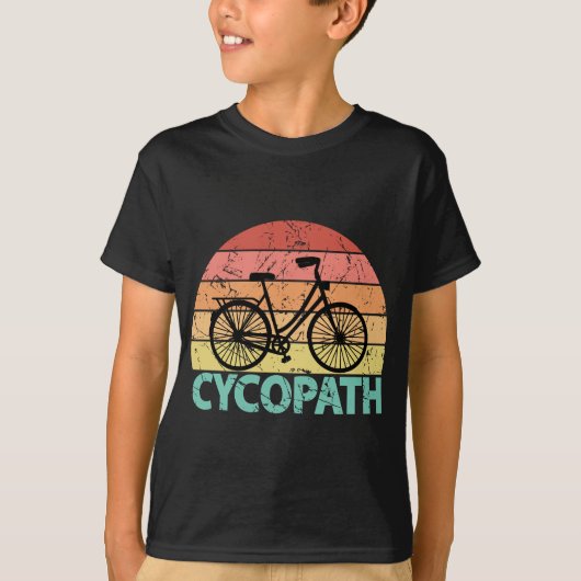 Cycopath Funny Cycling Bicycle T-shirt (Voorkant)