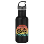 Cycopath Funny Cycling Bicycle Waterfles (Voorkant)