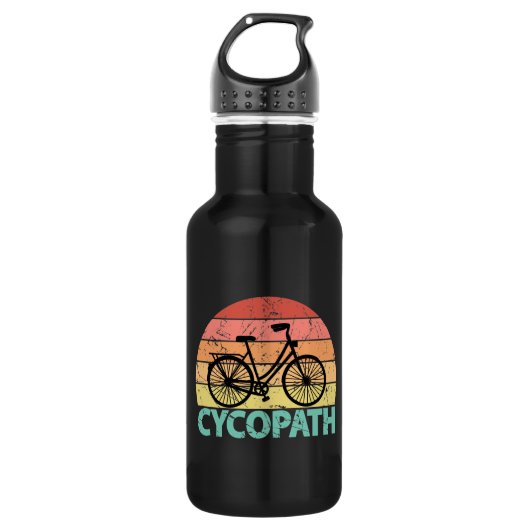 Cycopath Funny Cycling Bicycle Waterfles (Voorkant)