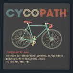 Cycopath Funny Cycling for Cyclists and Bikers Imitatie Canvas Print<br><div class="desc">Of je nu fietser of triatleet bent in het racen, fietsen, fietsen, fietsen, fietsen, mountainbiking of gewoon op je fiets rijden, dit cyclopath-shirt is voor jou. Een grappig cadeautje voor een fietser of fietser op zijn verjaardag of kerstcadeautje Cycopath shirt grappige fietsers, fietsers, fietsers, fietsers, wegrijders, fietsers en fietsfanatici t...</div>
