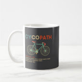 Cycopath Funny Cycling For Cyclists And Bikers Koffiemok (Links)