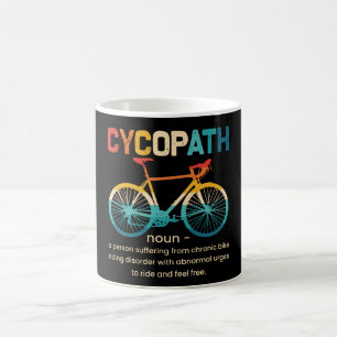 Cycopath Funny Cycling for Cyclists and Bikers Koffiemok