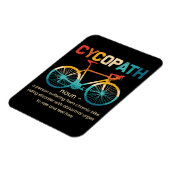 Cycopath Funny Cycling for Cyclists and Bikers Magneet (Linkerzijde)