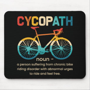 Cycopath Funny Cycling for Cyclists and Bikers Muismat