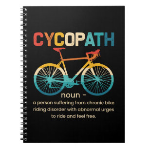 Cycopath Funny Cycling for Cyclists and Bikers Notitieboek