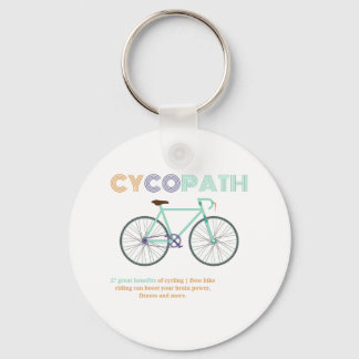 Cycopath Funny Cycling for Cyclists and Bikers . Sleutelhanger