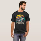 Cycopath Funny Cycling for Cyclists and Bikers T-shirt (Voorkant volledig)