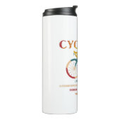 Cycopath Funny Cycling for Cyclists and Bikers Thermosbeker (Gedraaid links)