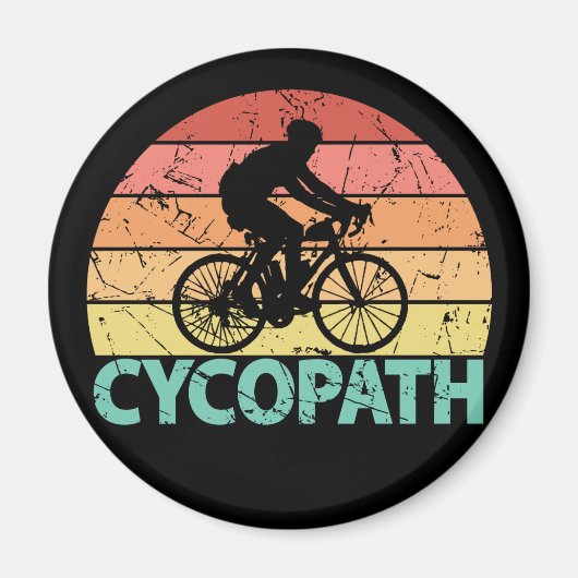 Cycopath Funny Cycling Magneet (Voorkant)