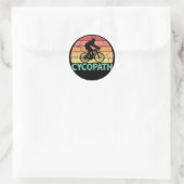 Cycopath Funny Cycling Ronde Sticker (Tas)