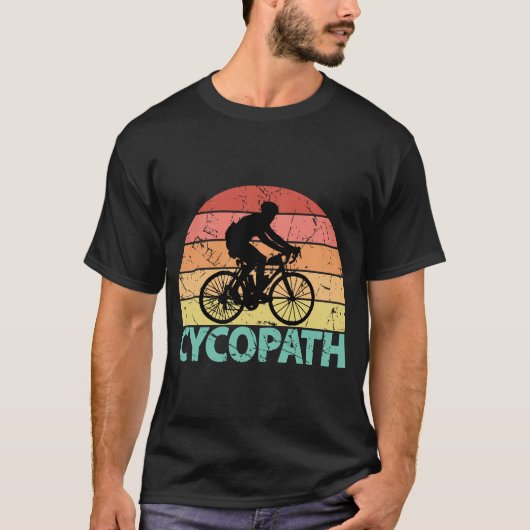 Cycopath Funny Cycling T-shirt (Voorkant)