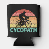 Cycopath Funny Cyclist Blikjeskoeler (Achterkant)