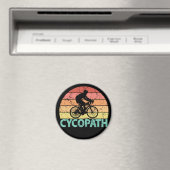 Cycopath Funny Cyclist Magneet (Insitu (Vaatwasser))