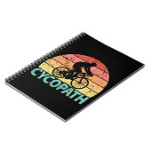 Cycopath Funny Cyclist Notitieboek (Linkerzijde)