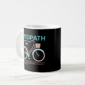 Cycopath Funny Cyclists Koffiemok (Voorkant links)