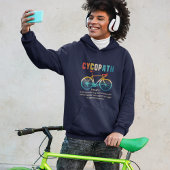 Cycopath, Funny Gift for Cycling Hoodie