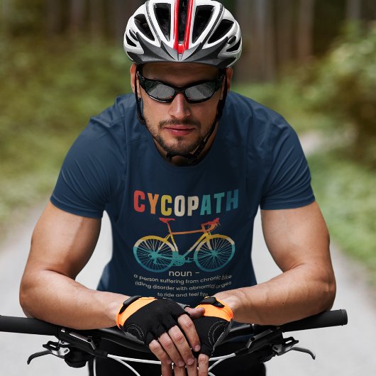 Cycopath, Funny Gift for Cycling T-shirt