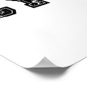 Cycopath - Funny MTB Biker Cyclist Cycling Lover Poster (Hoek)