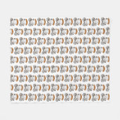 Cycopath Halloween Ghost op de Oranje Fiets Fleece Deken (Voorkant (Horizontaal))