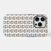 Cycopath Halloween Ghost op de Oranje Fiets iPhone Hoesje (Achterkant horizontaal)