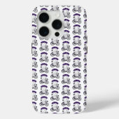 Cycopath Halloween Ghost op Paarse Fiets Case-Mate iPhone Case (Achterkant)
