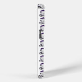 Cycopath Halloween Ghost op Paarse Fiets Case-Mate iPhone Case (Achterkant / Rechts)