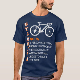 Cycopath Humor Funny Bicycle Rider Cyclist Shirt