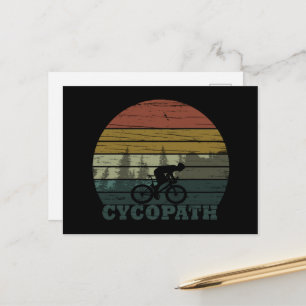 Cycopath - Mountainbiken - Grappige Fiets Feestdagenkaart
