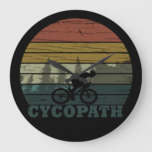 Cycopath - Mountainbiken - Grappige Fiets Grote Klok (Voorkant)