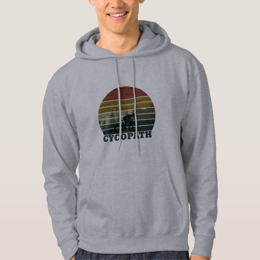 Cycopath - Mountainbiken - Grappige Fiets Hoodie (Voorkant)