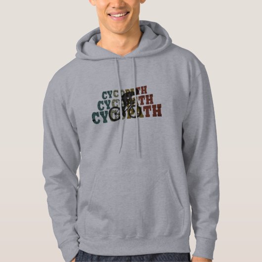 Cycopath - Mountainbiken - Grappige Fiets Hoodie (Voorkant)