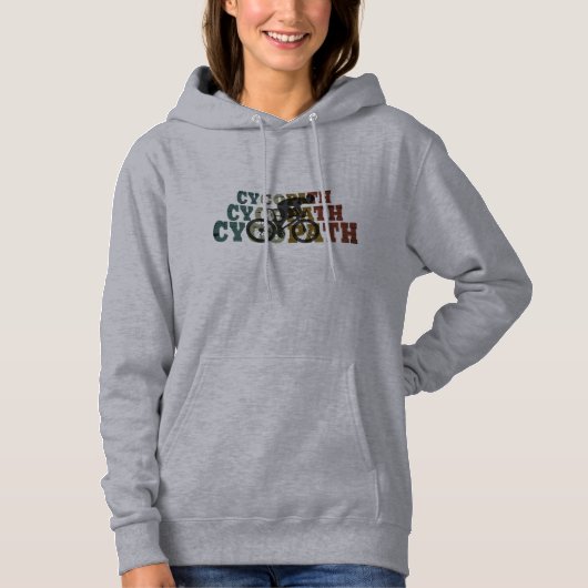 Cycopath - Mountainbiken - Grappige Fiets Hoodie (Voorkant)