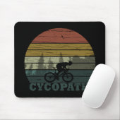 Cycopath - Mountainbiken - Grappige Fiets Muismat (Met muis)