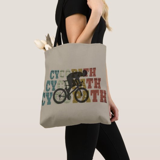 Cycopath - Mountainbiken - Grappige Fiets Tote Bag (Dichtbij)