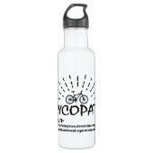 Cycopath Noun Bike Riding Water Bottle Waterfles (Voorkant)