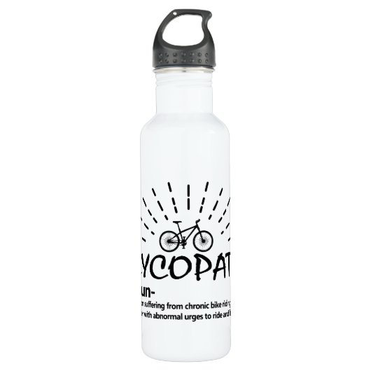 Cycopath Noun Bike Riding Water Bottle Waterfles (Voorkant)