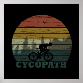 cycopath off road biking poster (Voorkant)