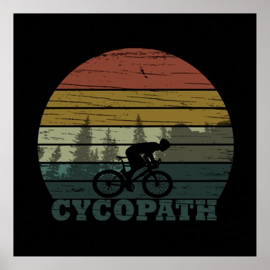 cycopath off road biking poster (Voorkant)